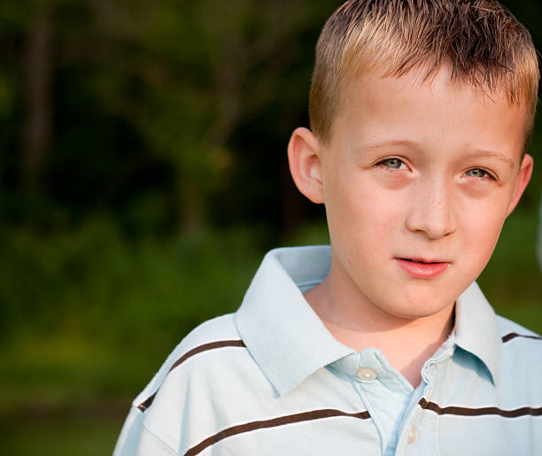 istock Portrait of a cute boy 182845876