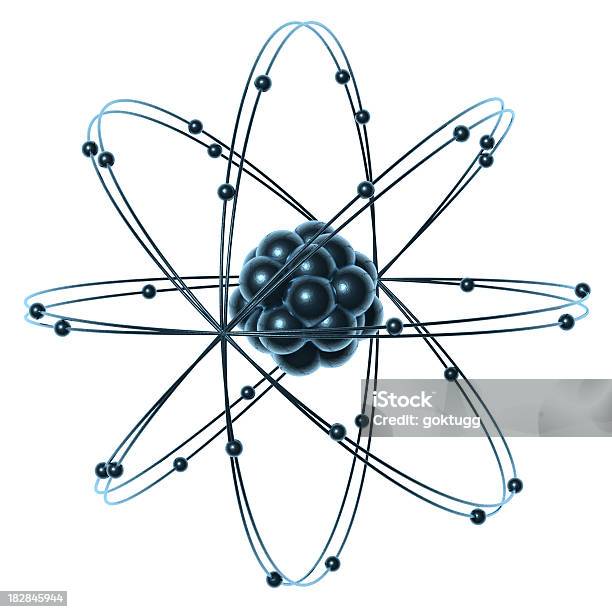 Atom Stockfoto und mehr Bilder von Atom - Atom, Chemie, Digital generiert