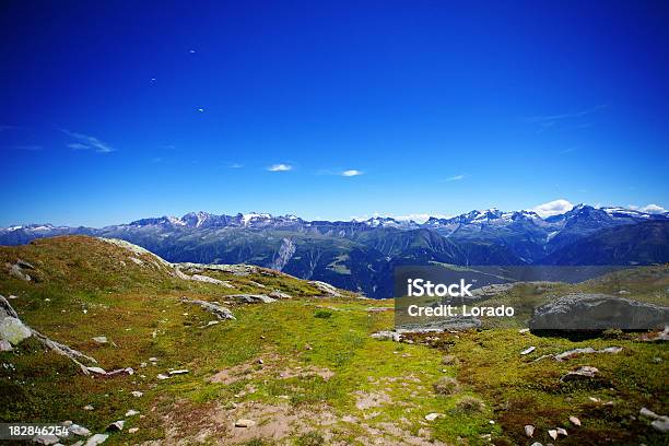 Mountain Landscape Stock Photo - Download Image Now - Backgrounds, Beauty In Nature, Blue