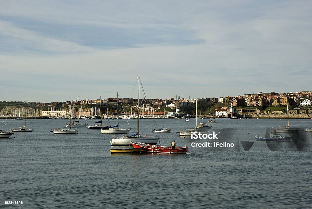 Vista de Neguri (País Vasco - Foto de stock de Agua libre de derechos