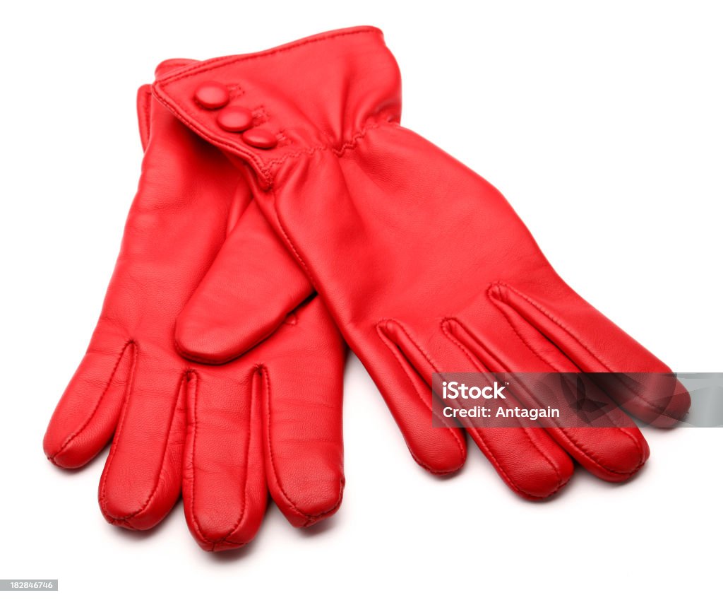 red glove - Lizenzfrei Handschuh Stock-Foto