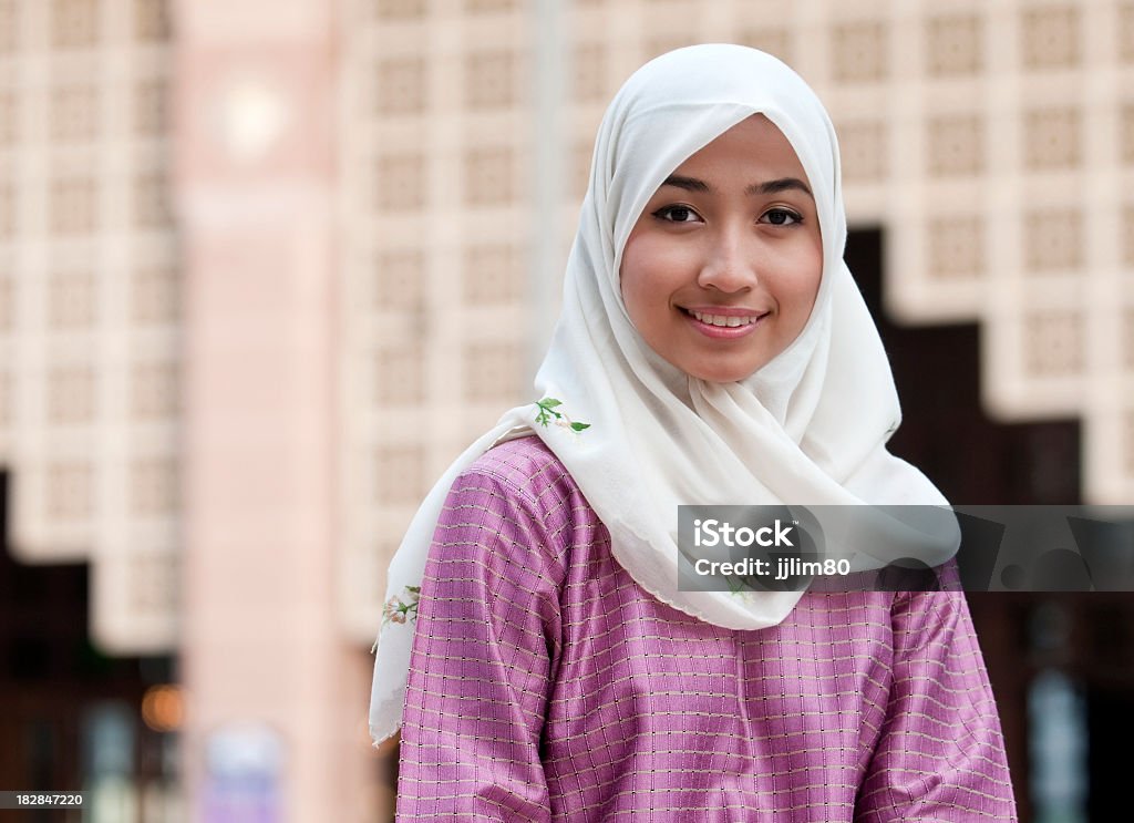 Islamic malese lady - Foto stock royalty-free di 25-29 anni