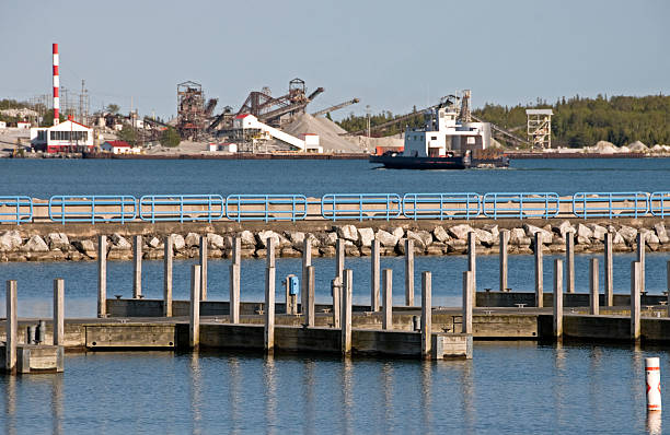 istock Ferryboat to island 182847322