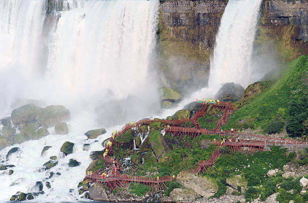 istock Tourists at Niagara Falls NY 182847331