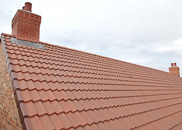 istock close up of a new roof 182847372