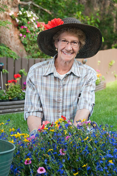 istock Senior Woman Gardening 182847884
