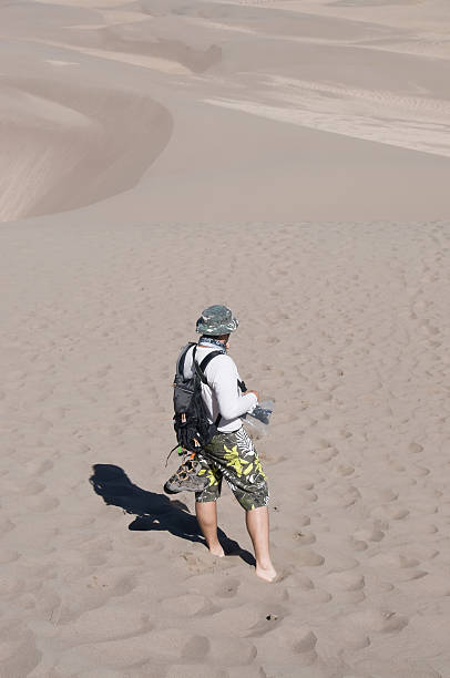 istock photographer on a sand dune 182848386