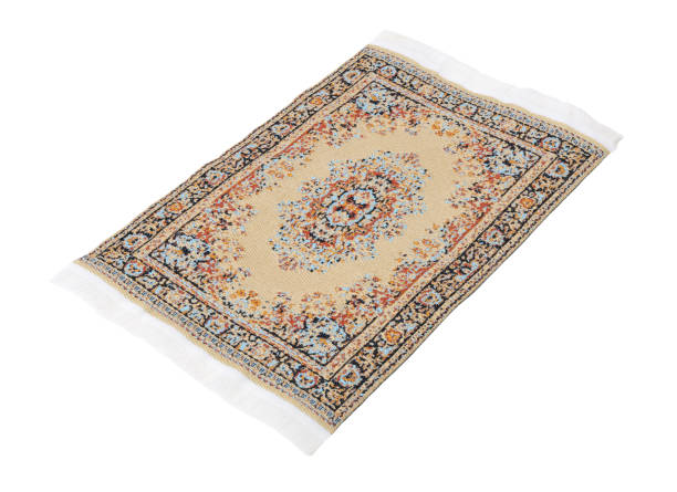 istock Colorful carpet isolated on white background in turkish style. 1828485474