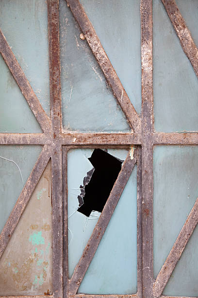 istock Old Glass Door 182848753
