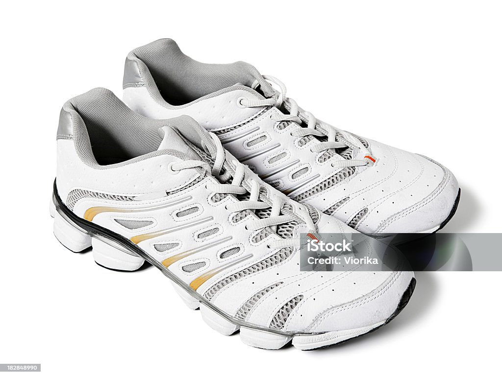 Calçados de Running em branco - Foto de stock de Borracha - Material royalty-free