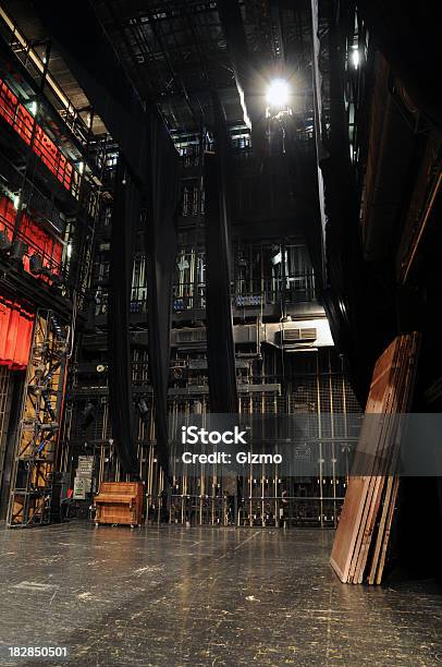 Theater Backstage Stock Photo - Download Image Now - Backstage, Stage Theater, Stage - Performance Space