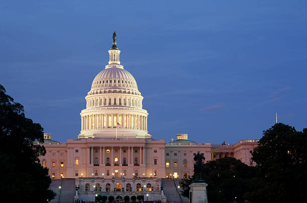 United States Capitol Building, Washington DC stock photo