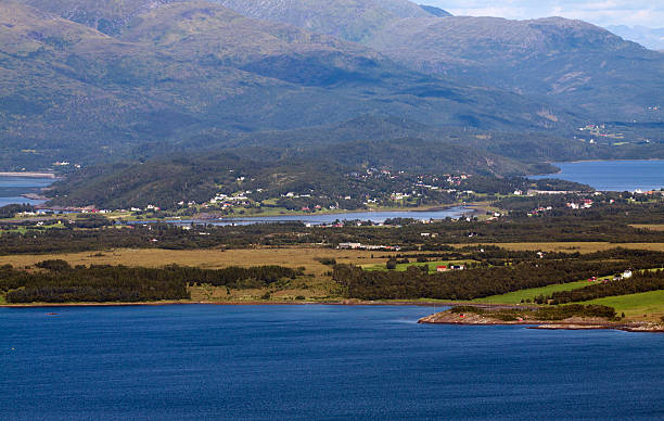 istock Coastal settlement in Norway 182850882