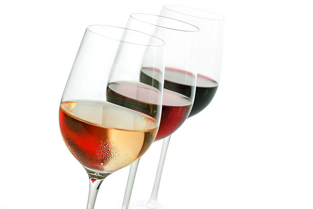 istock Three Colors of wine incl.cliping path 182851157