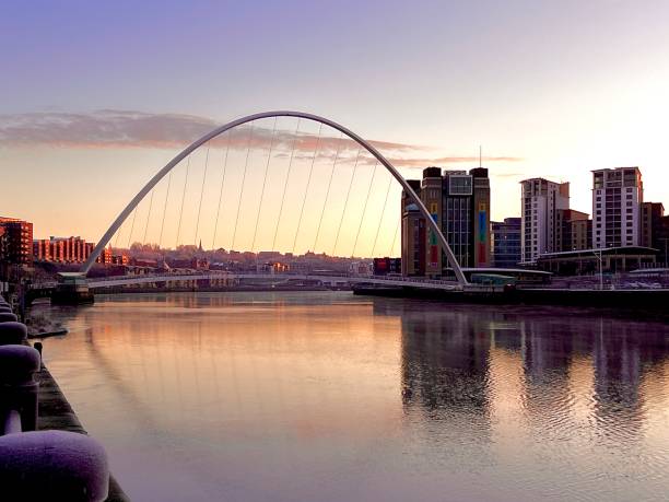 istock Sunrise over the River Tyne at Newcastle Upon Tyne 1828520447