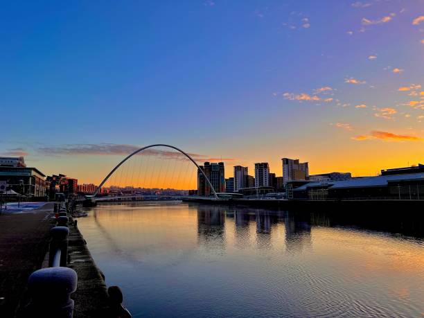 istock Sunrise over the River Tyne at Newcastle Upon Tyne 1828520475