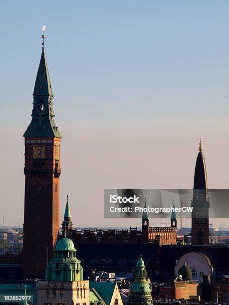 Copenhagen Town Hall - zdjęcia stockowe i więcej obrazów Kopenhaga - Kopenhaga, Plac, Ratusz