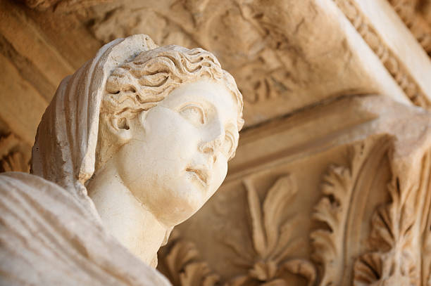 istock Sophia Goddess of Wisdom Ancient Statue Celsus Library Ephesus Turkey 182853096