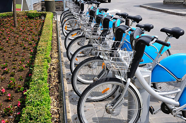 istock Bike station 182853122