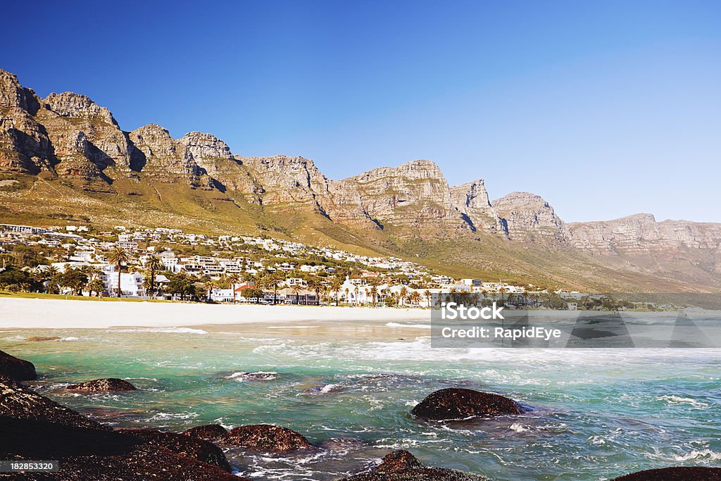 Les douze apôtres mountain range, Baie de Camps, Cape Town - Photo de Afrique libre de droits