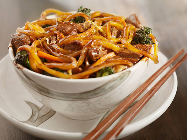 istock Beef and Broccoli Noodle Stir Fry 182853572