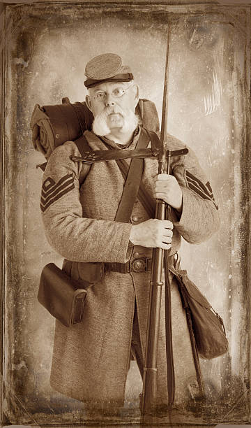 istock American Civil War - Confederate Soldier. 182853619
