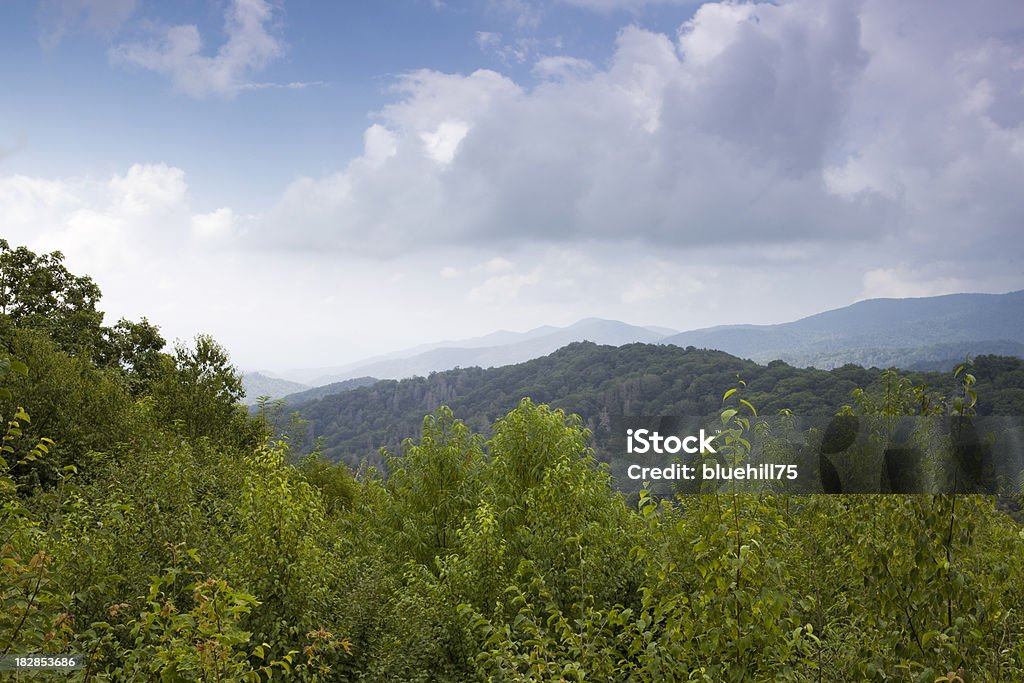 Cadena montañosa Smoky Mountains - Foto de stock de Aire libre libre de derechos