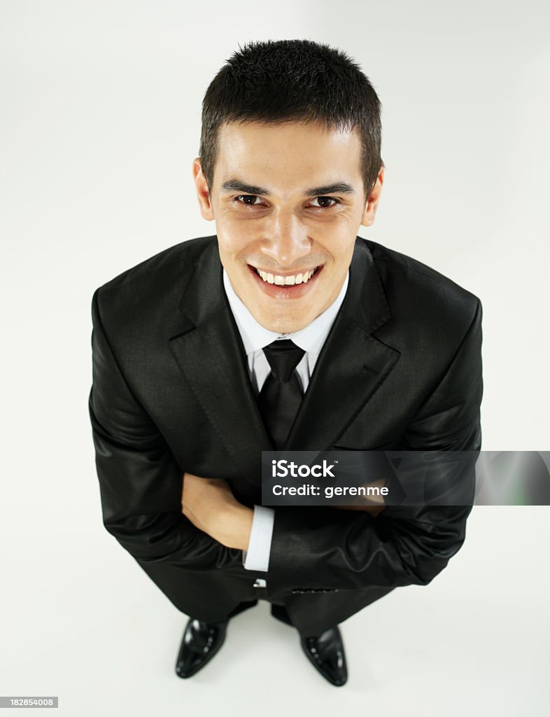 Empresário sorridente - Foto de stock de Homens royalty-free