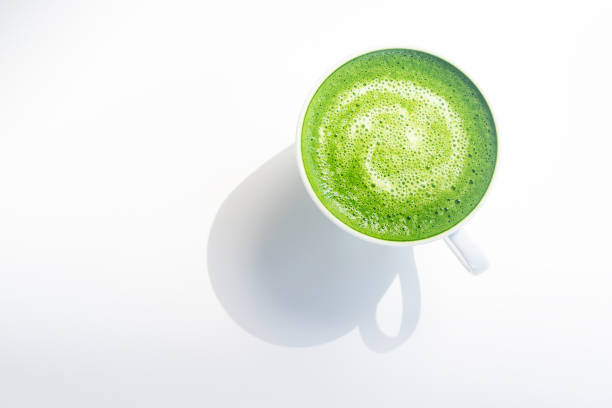 istock hot matcha green tea latte 1828545217