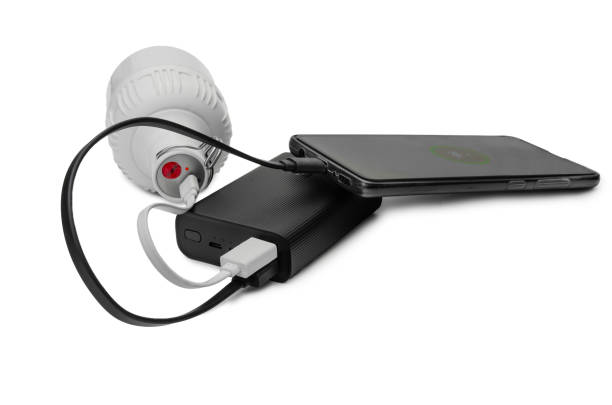 istock Portable battery in the process of charging. 1828547053