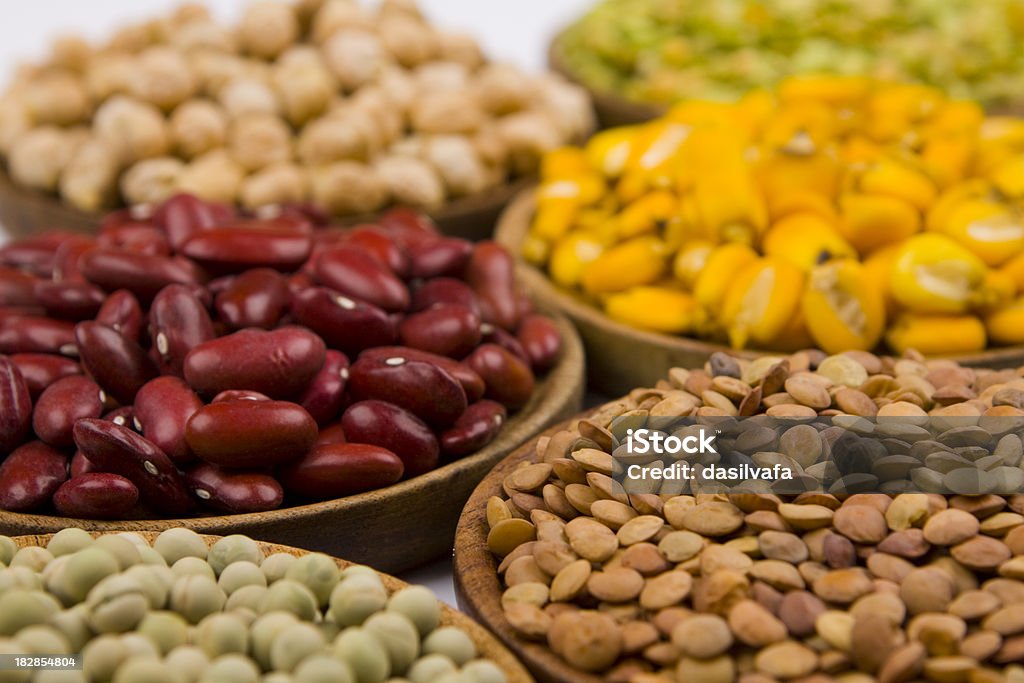 Varietà di cereali - Foto stock royalty-free di Cereale