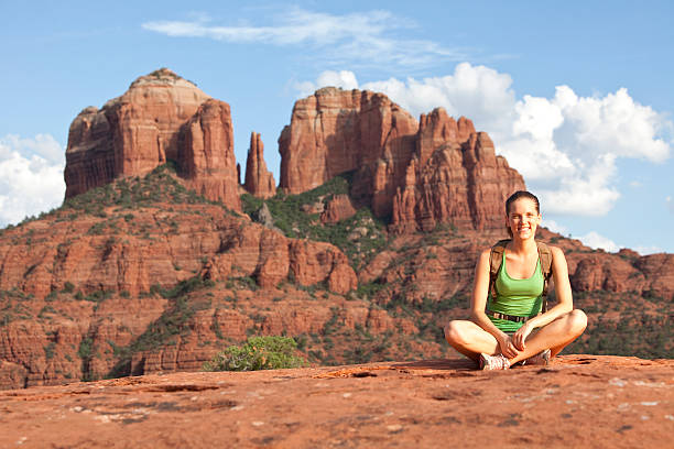 istock Young woman outdoors 182854915