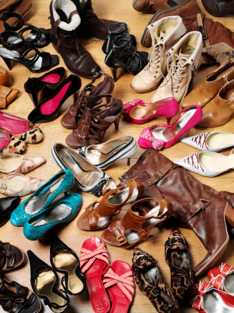 istock Group of Shoes and Boots 182855504