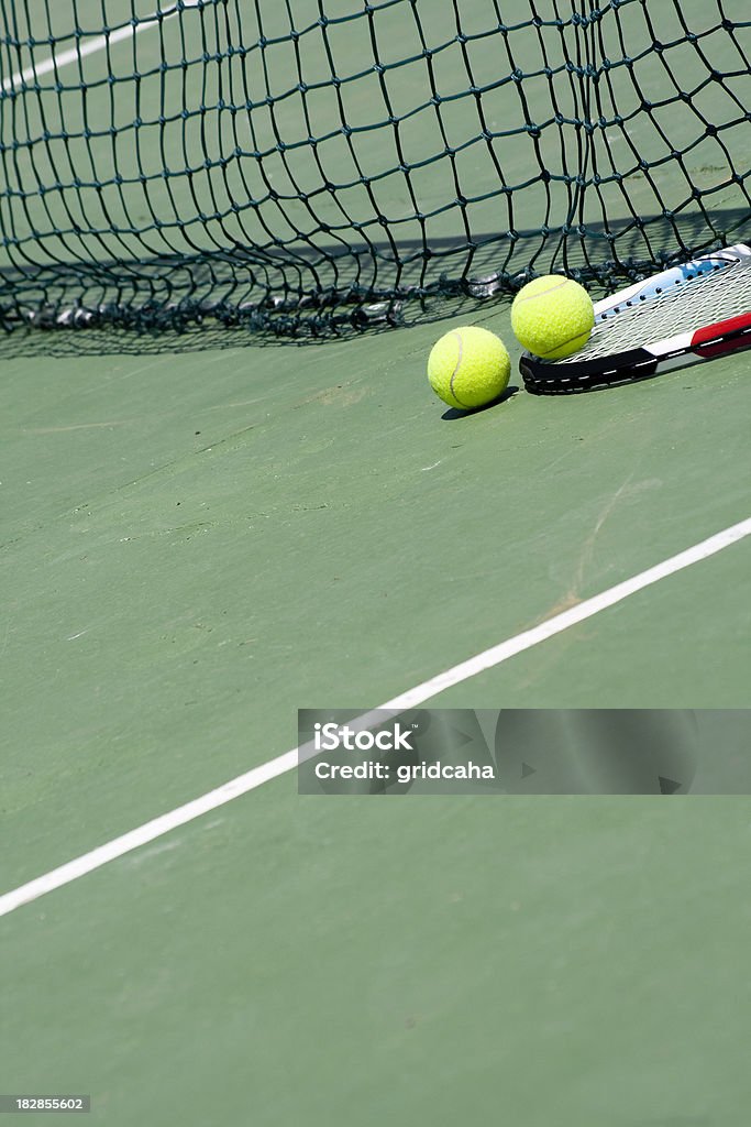 Fondo de tenis - Foto de stock de Bola de Tenis libre de derechos