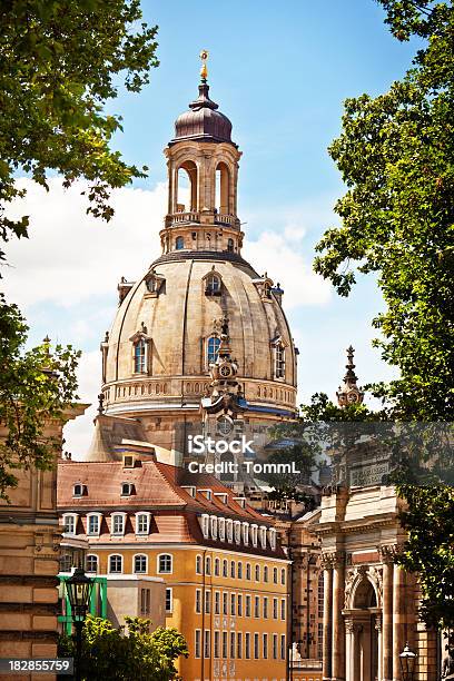 Der Frauenkirche Dresden Deutschland Stockfoto und mehr Bilder von Dresden - Dresden, Stadt, Barock