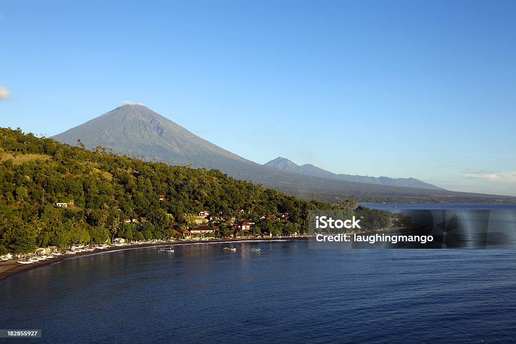 バリ（インドネシア実装 gunung - Amed - Baliのロイヤリティフリーストックフォト