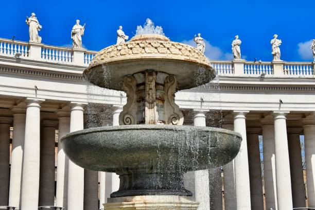 istock fountain in park, photo as a background 1828565735