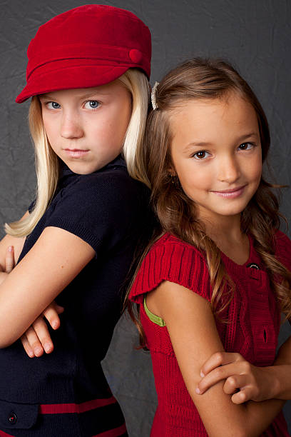 istock Two Girls Portrait 182856701