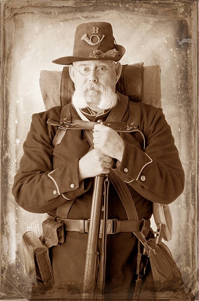 istock American Civil War - Union Soldier. 182857315