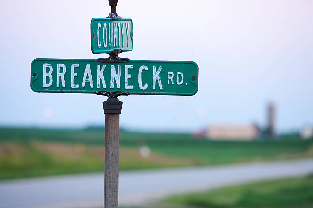 istock Breakneck Road in Wisconsin. 182857330