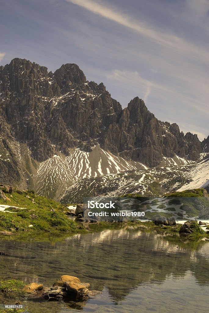Erstklassiges mountain Landschaft - Lizenzfrei Abenteuer Stock-Foto
