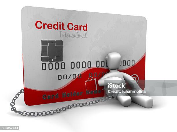 Kreditkartenisoliert Stockfoto und mehr Bilder von Bankkarte - Bankkarte, Bankrott, Besorgt