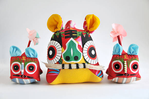 istock Chinese style of tiger 182858048