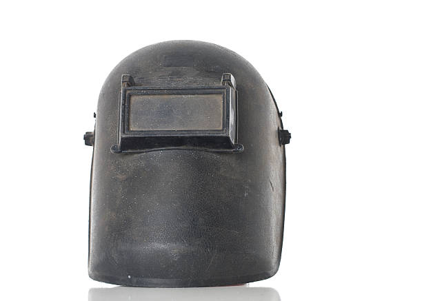 Welding Mask An old welding mask. welding mask stock pictures, royalty-free photos & images