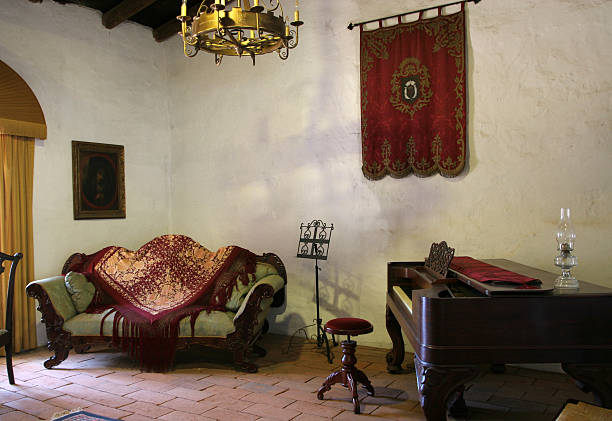 istock early spanish american living room 182858096