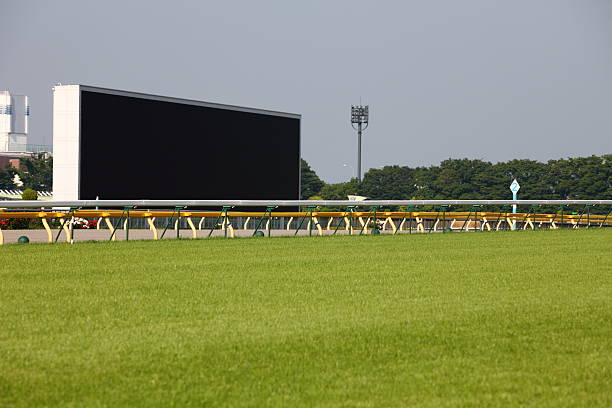 istock Horse Racing Track 182858284