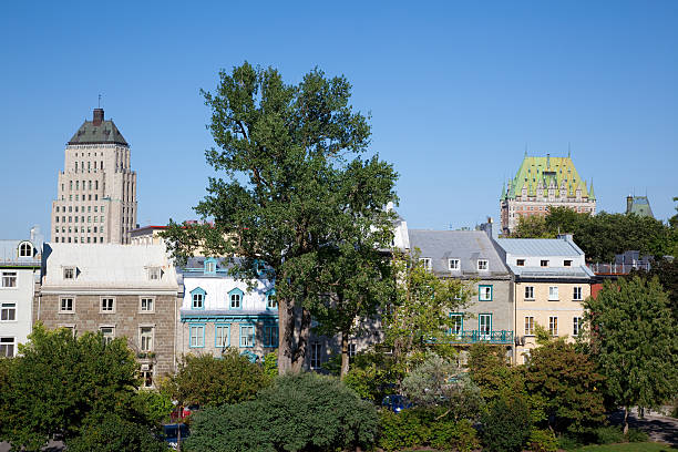 istock Chateau Frontenac at sunset, Quebec city, Canada 182858647