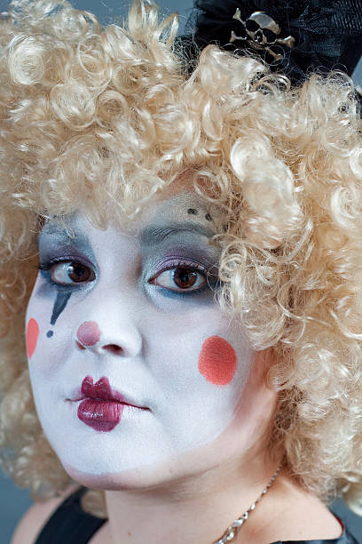 istock Blonde Female Clown 182859280