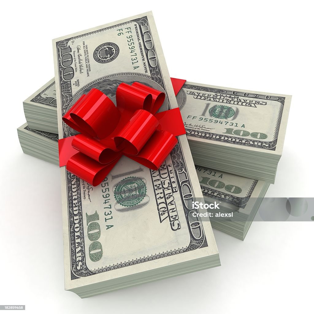 Money Gift Stockfoto En Meer Beelden Van Kado - Kado, Geld, Kerstmis - Istock