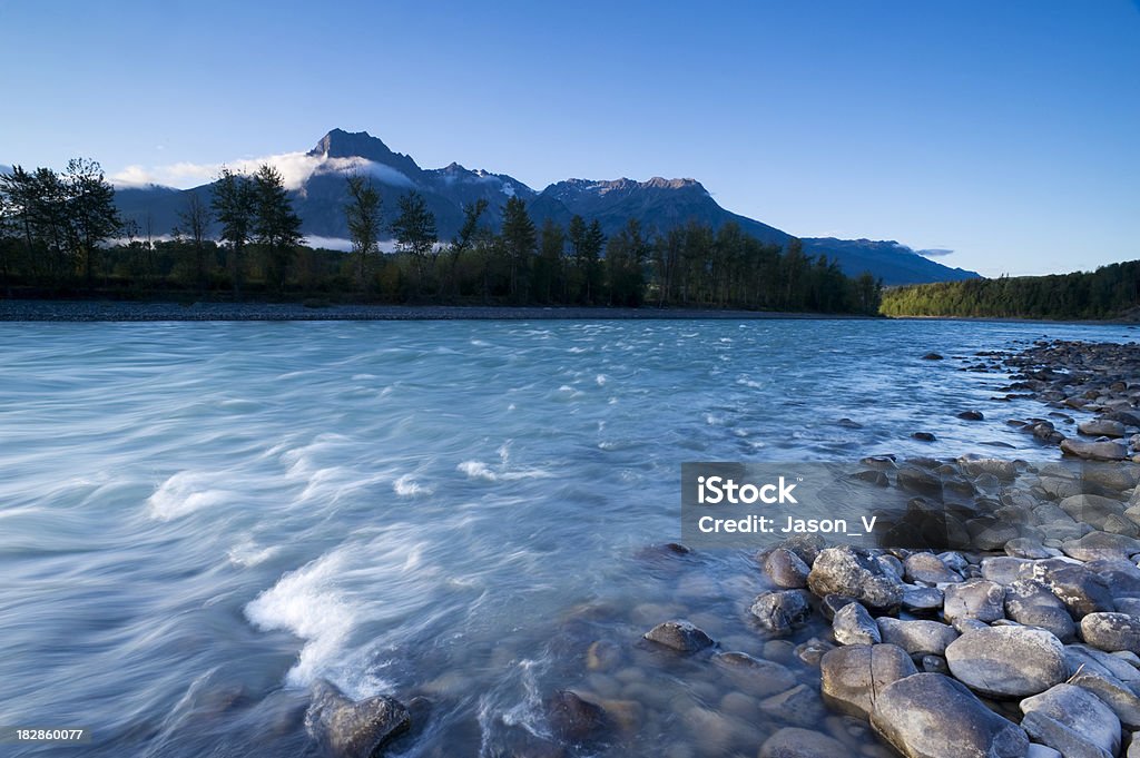 Mountain Sunrise - Lizenzfrei Britisch-Kolumbien Stock-Foto